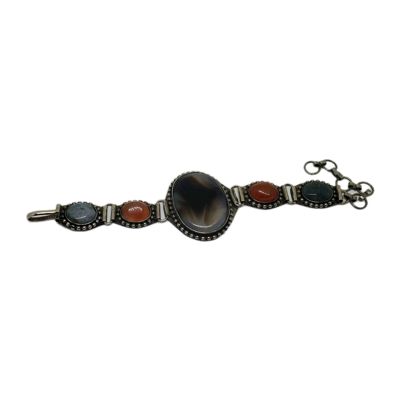 Multi Stone Tibetan Bracelet