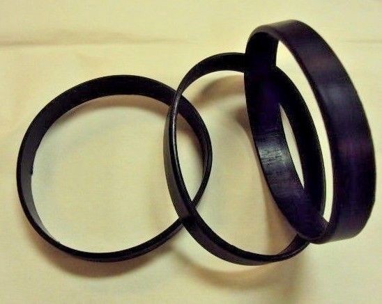 Lot 6 Wristband Silicone Rubber Adult Unisex Bracelet Sport Band Plain Black