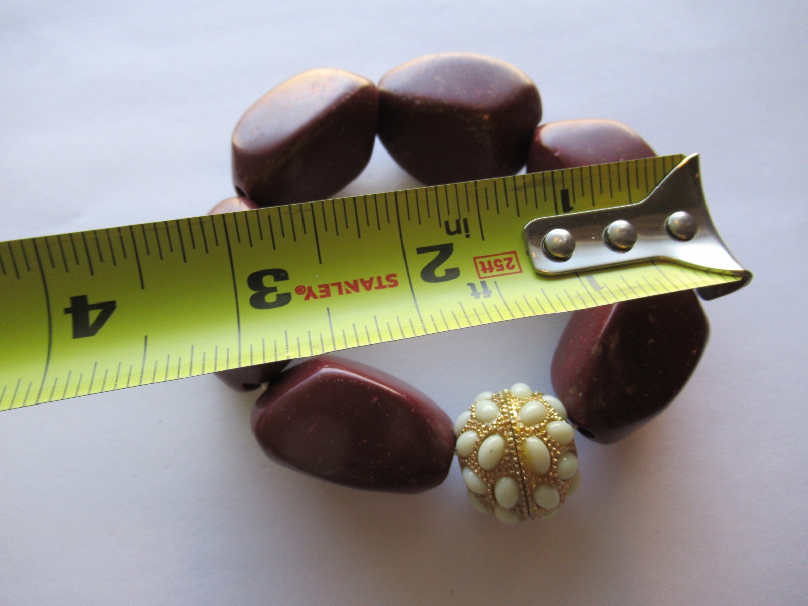 Chunky Acrylic statement bracelet