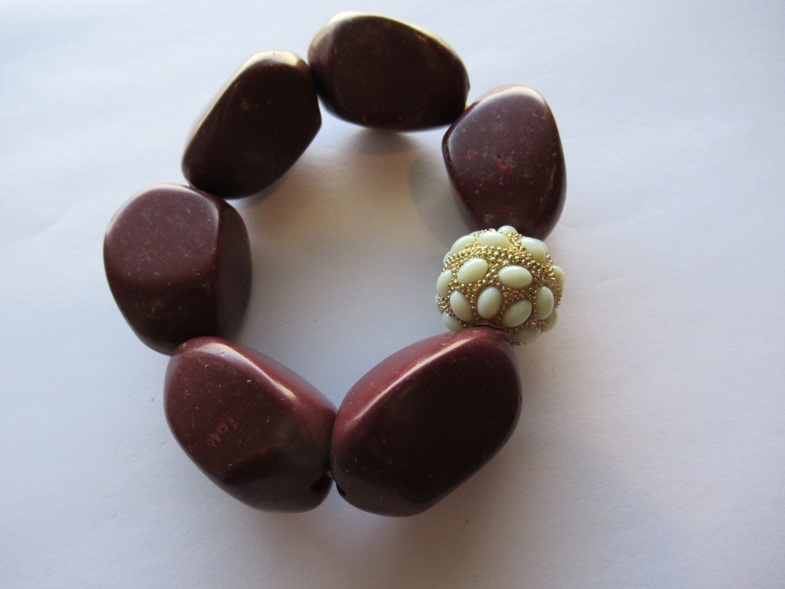 Chunky Acrylic statement bracelet