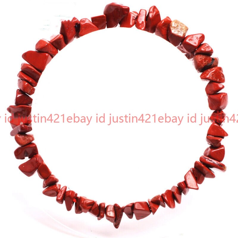 Wholesale Freeform Chips Nugget Handmade Beaded Stretchy Bracelet Free Shipping