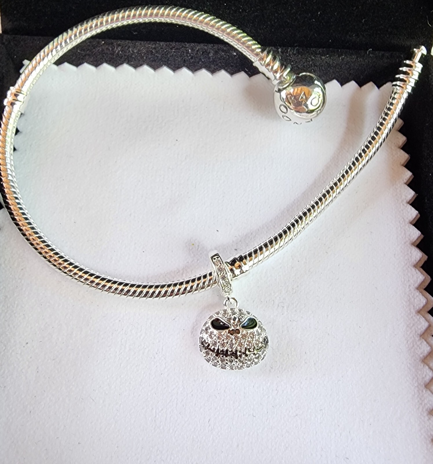 NEW Disney the Nightmare Before Christmas sterling silver charm for bracelet