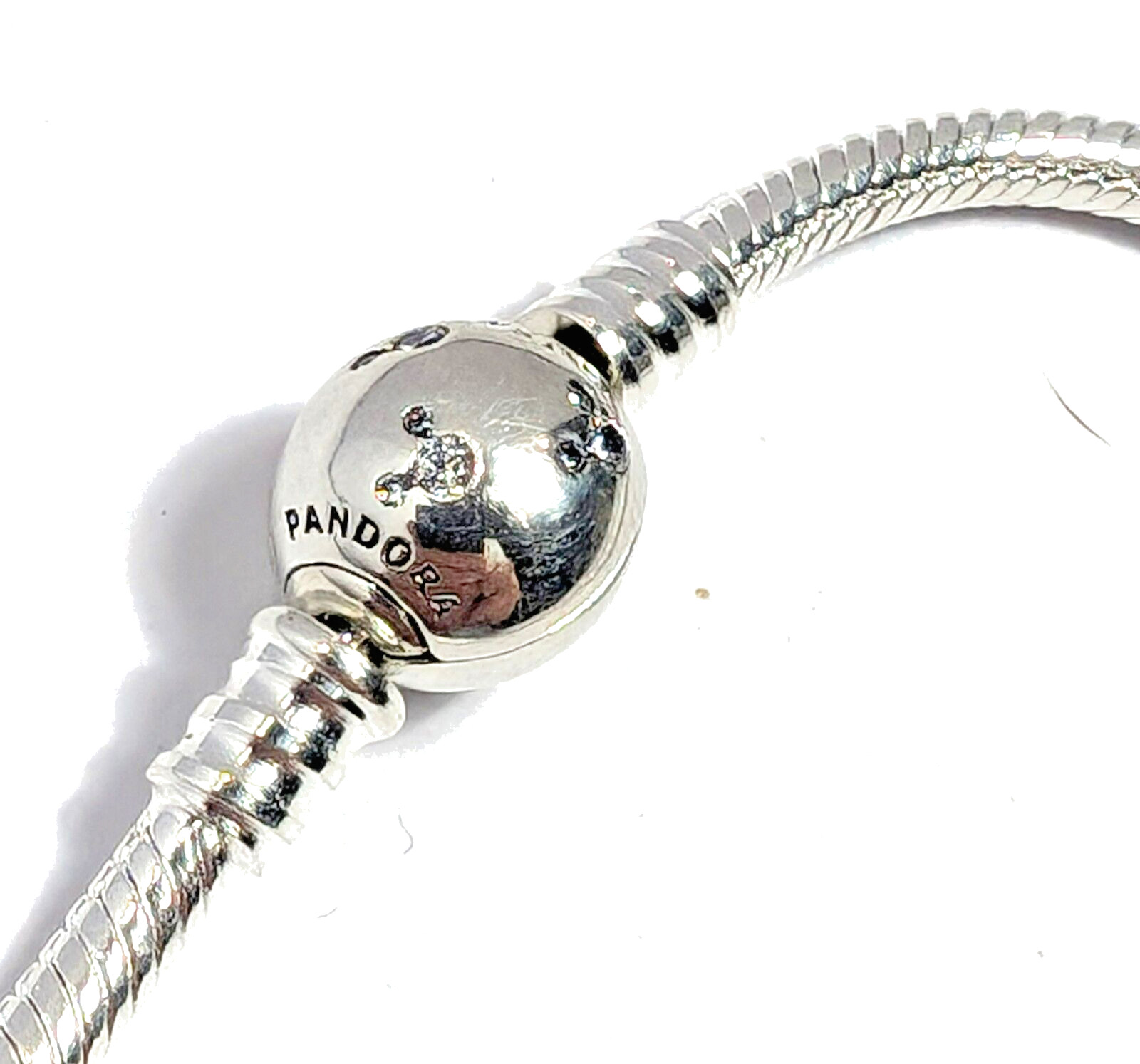 Authentic Pandora Bracelet, Disney Mickey Mouse, #590731CZ, Clear CZ