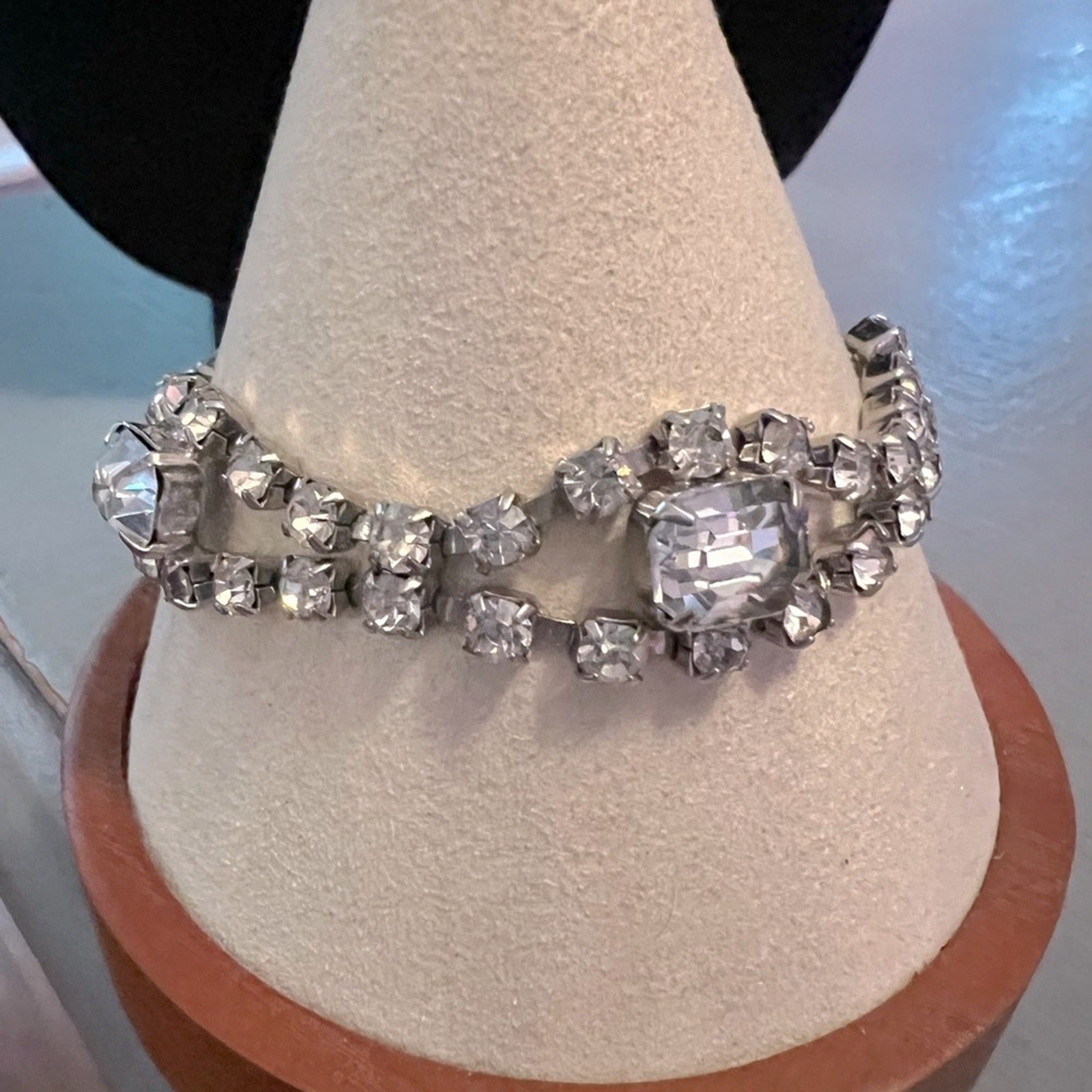 Silver Tone Bling Bracelet
