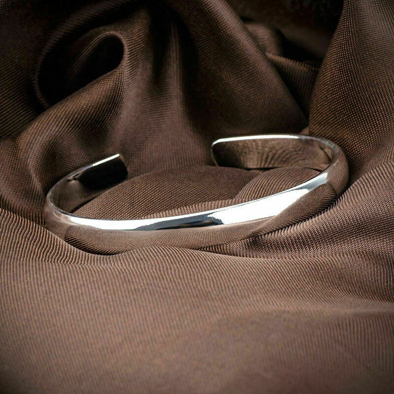 Elegant Silver Plated New Fashion Jewelry Unique Open Bracelet Bangle Cuff