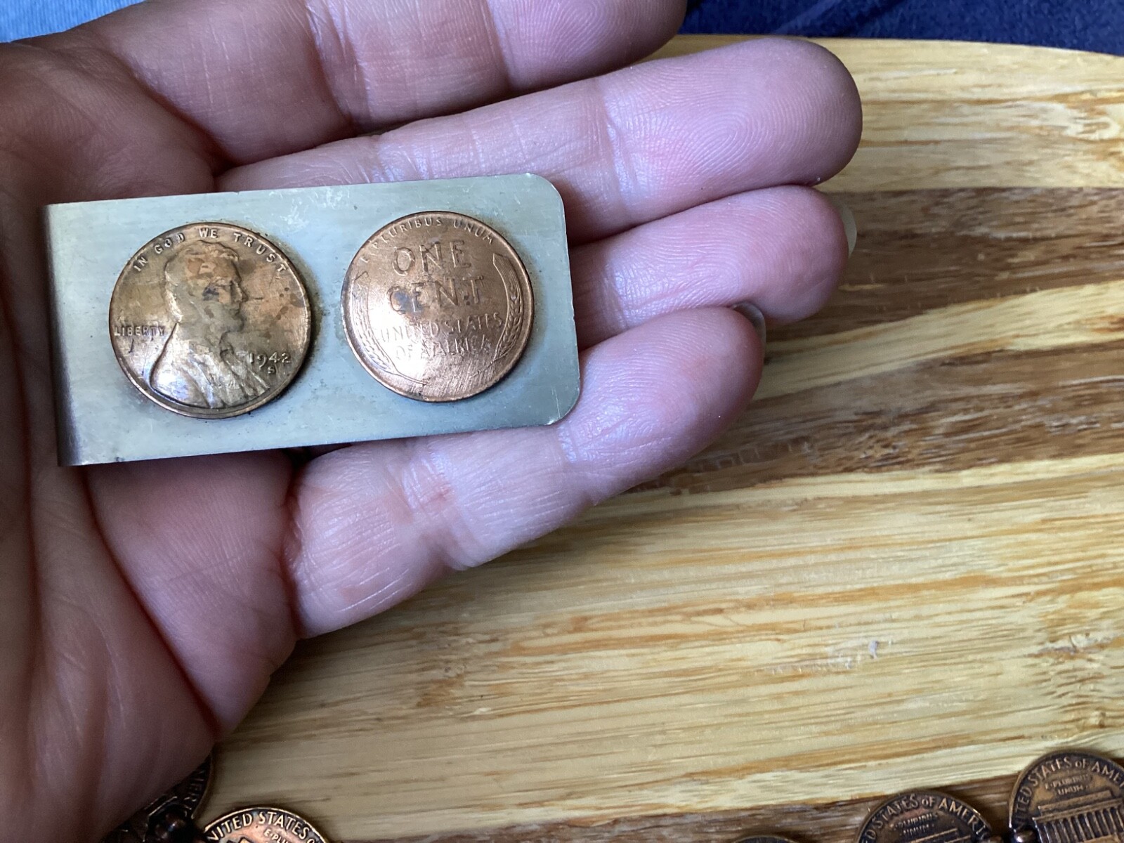 Penny For Your Thoughts Coin Bracelet – Earrings – Money Clip Bundle Set
