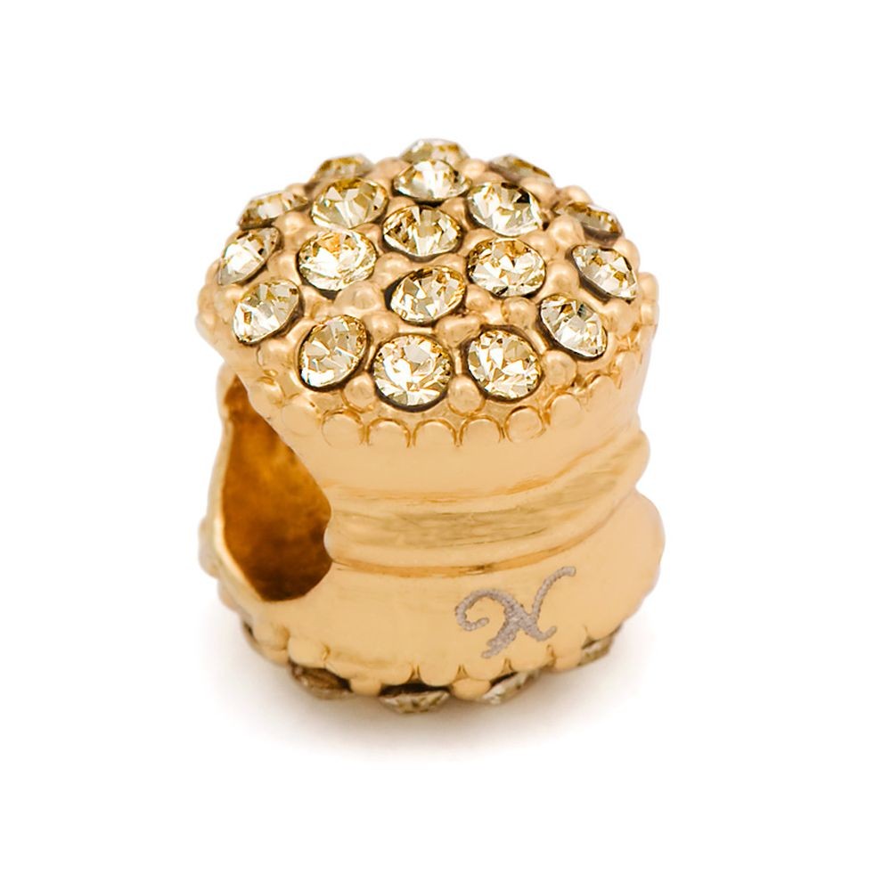 Novobeads Gold Plated 7755 Gold Plated & Yellow Macaroon