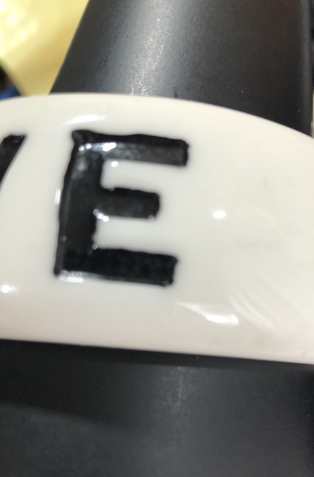 Love Bracelet Bangle Chunky Resin White – 8 in