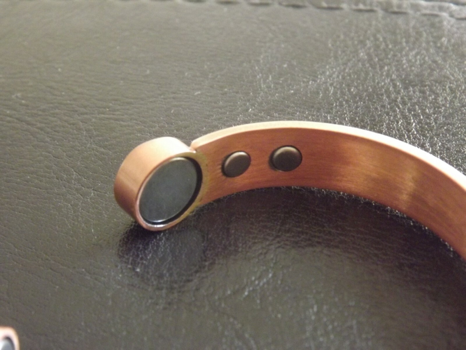 Pure Copper Magnetic Bracelet Arthritis Therapy Women Men Adjustable Roman Cuff