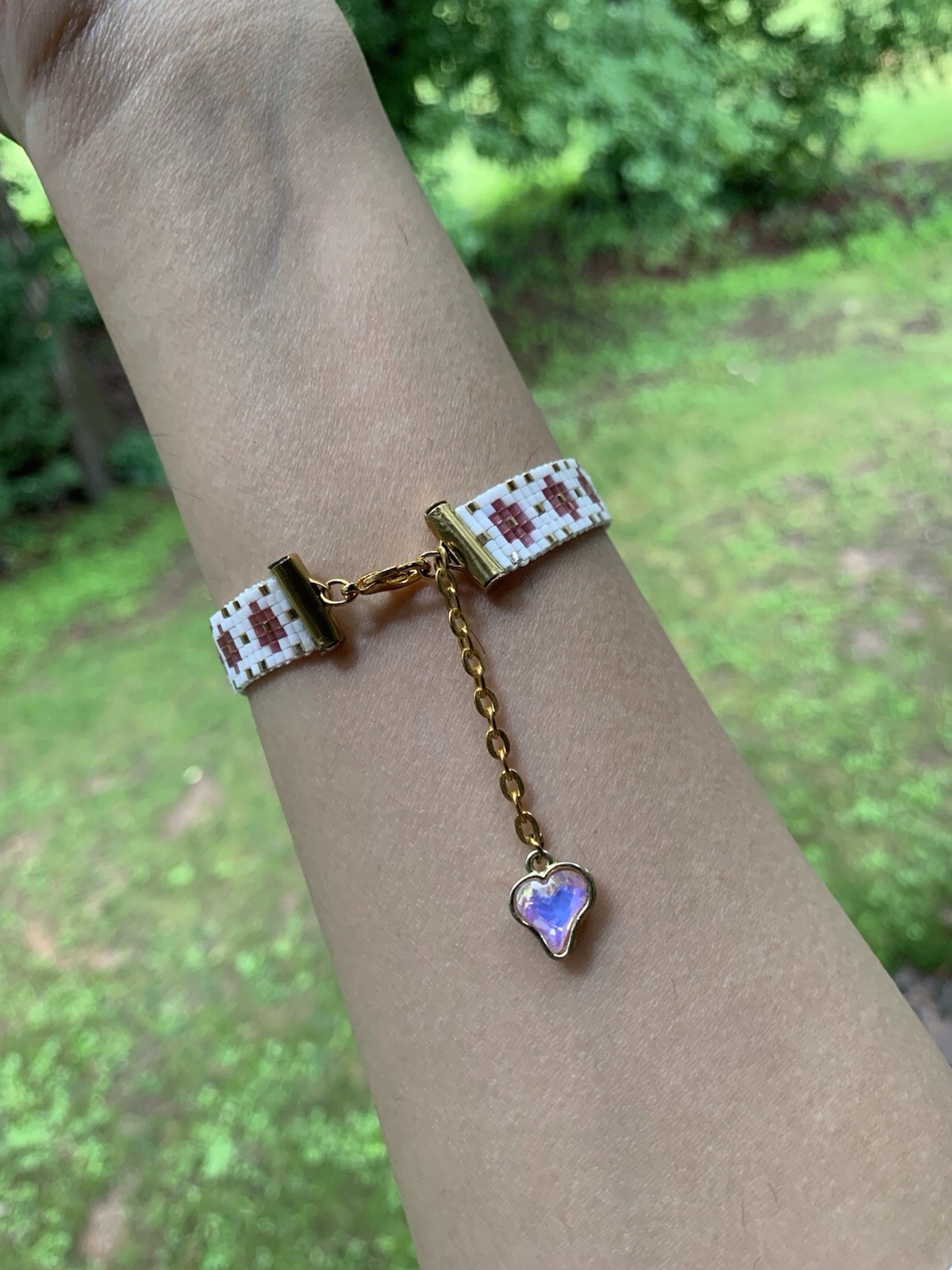 Handmade Miyuki Seed Beads Bracelet | Delicate Minimalist Jewelry | Adjustable