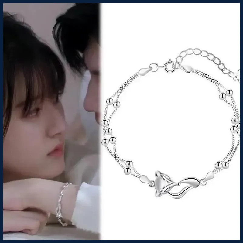 TV Series Hidden Love Zhao Lusi Cosplay Bracelet Can’t Hide Secretly Unisex Fox
