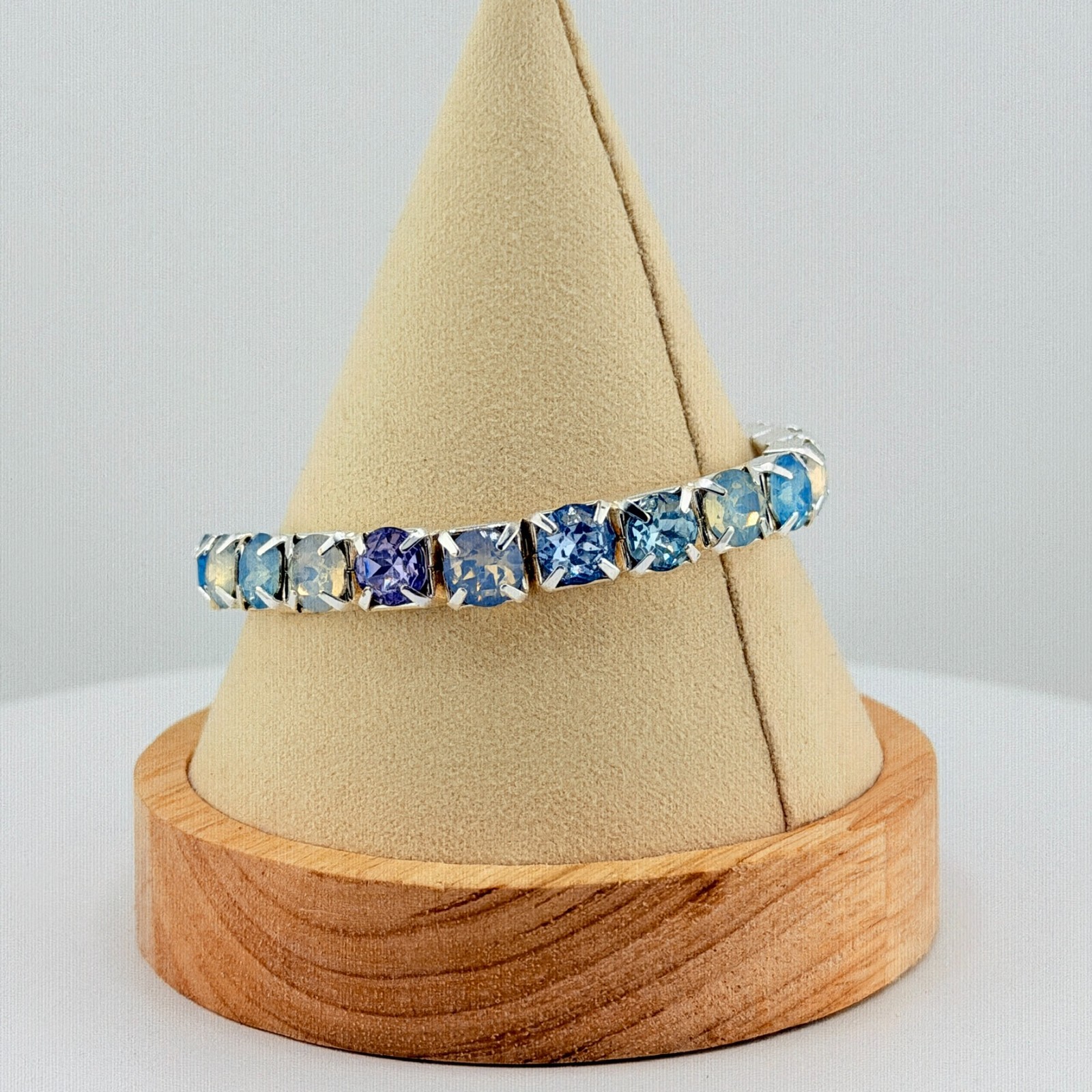 Bomb Party Single Bracelet Stretchy Bangle – Silver (6)