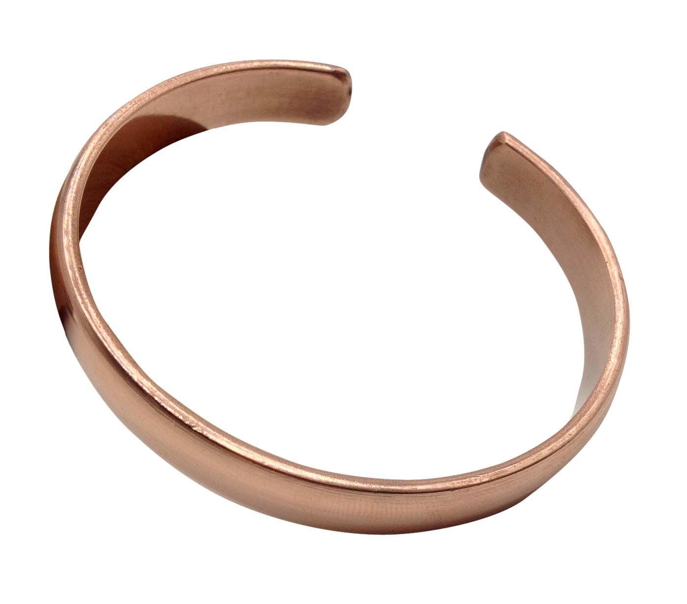 8 Inches Hand Forged 100% Pure Copper Bracelet. Solid Copper Arthritis Bracelet.