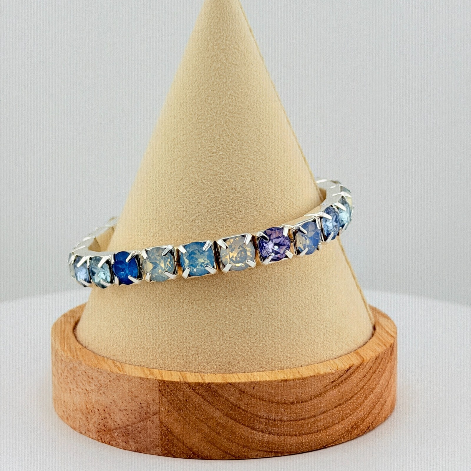 Bomb Party Single Bracelet Stretchy Bangle – Silver (6)