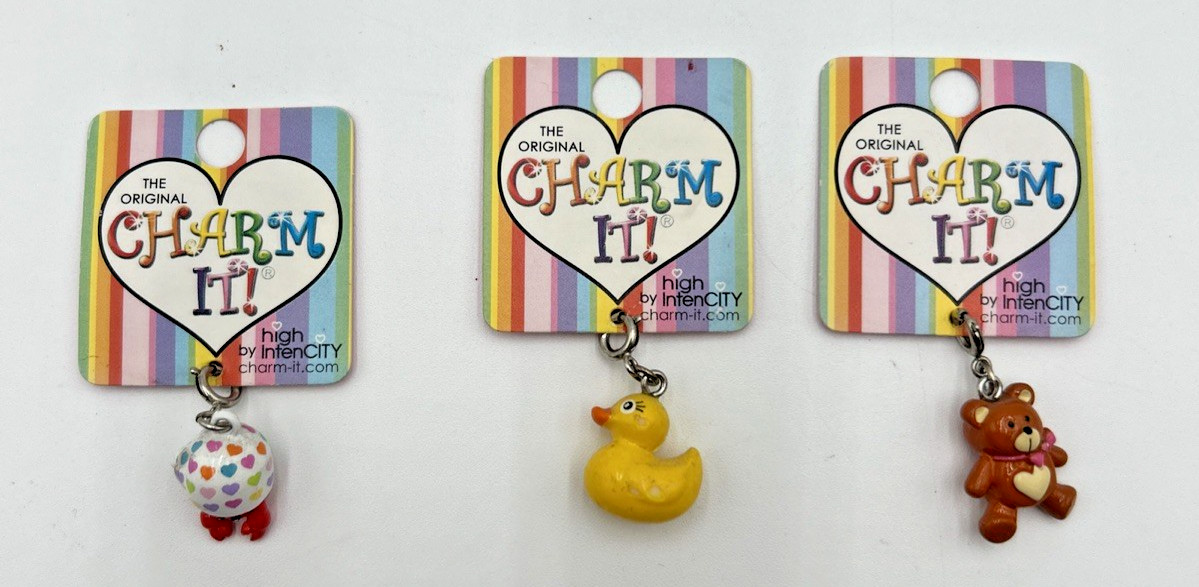 High Intencity CHARM IT! Bracelet Charms by High IntenCity LOT OF 3