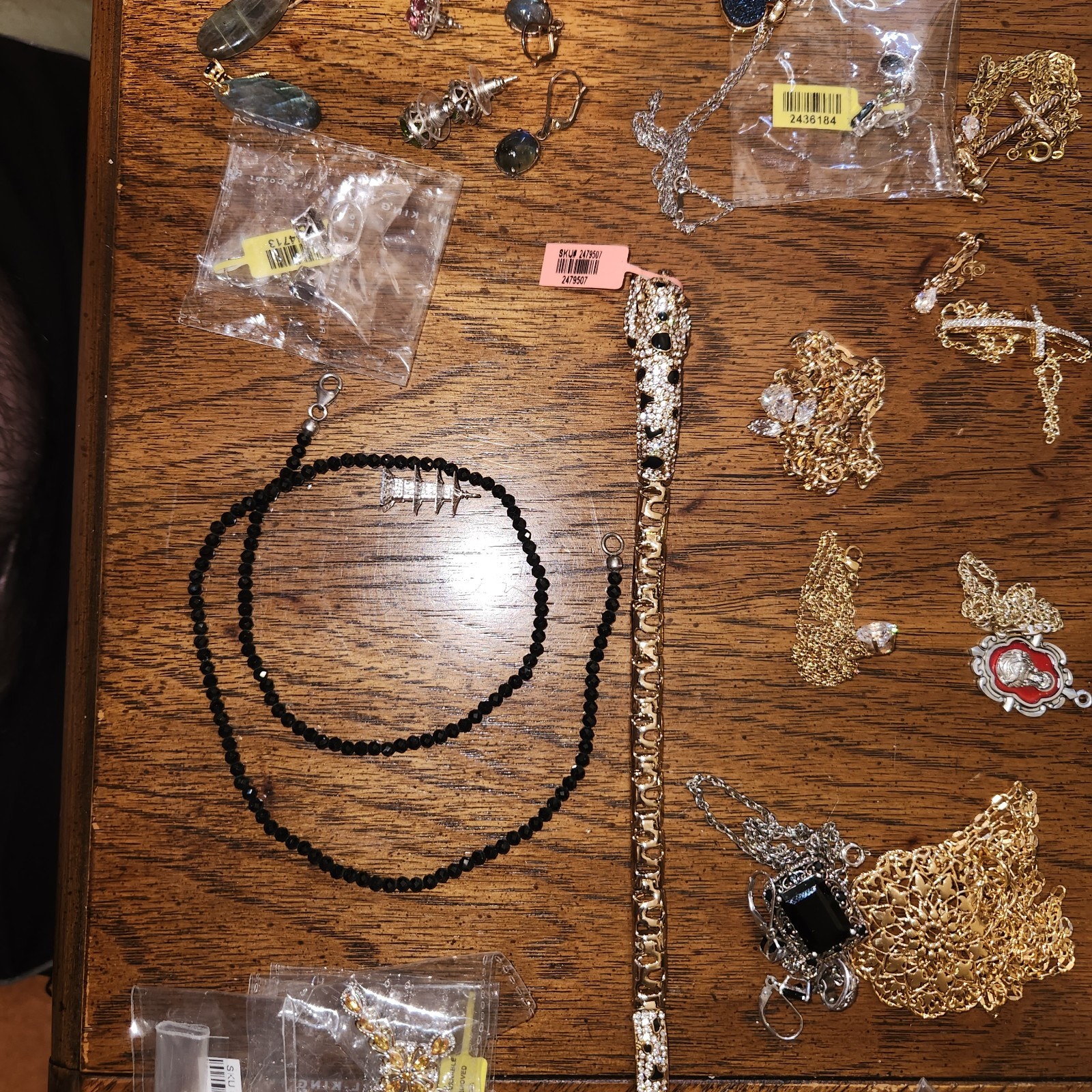 Jewelry..Necklaces, Earrings, Etc.