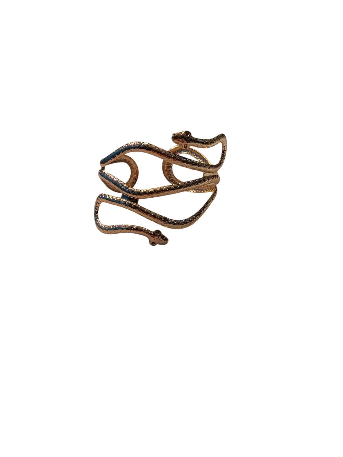 Gold Color Snake Bracelet New Wear Everyday Or Themed Dress, Halloween