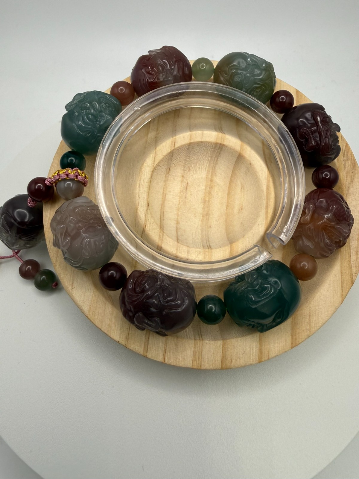 Natural Agate Carving – 15mm – A5-0507