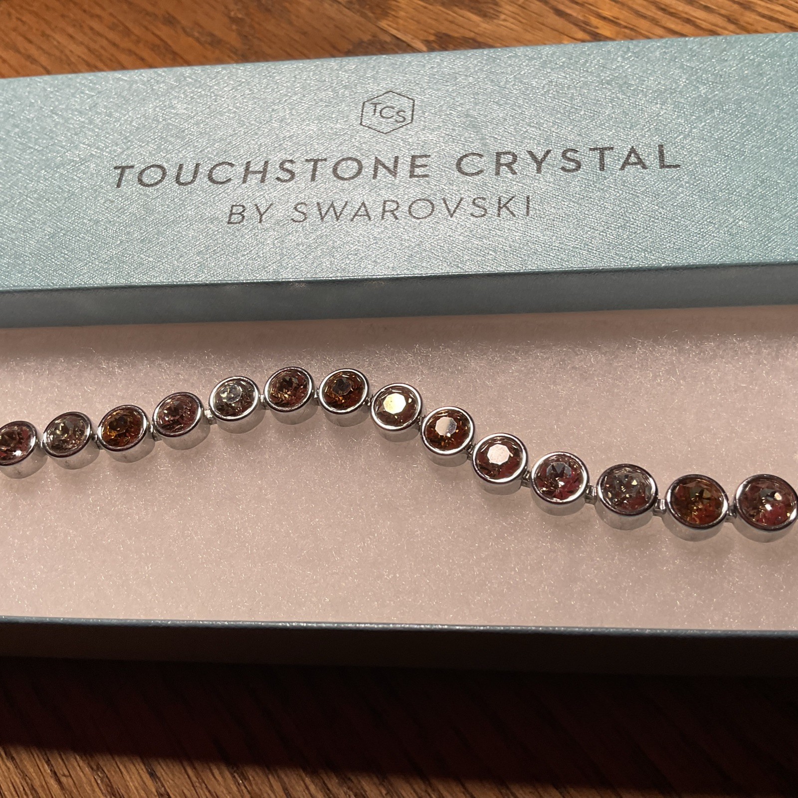 Touchstone Crystal Sand Bracelet 1498B NIB