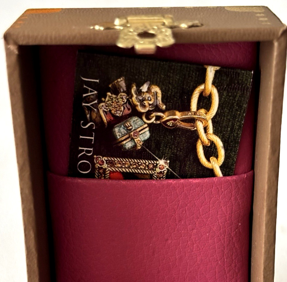 JAY STRONGWATER Chameleon Charm Box COA NEW Original Price $95 R3-J3