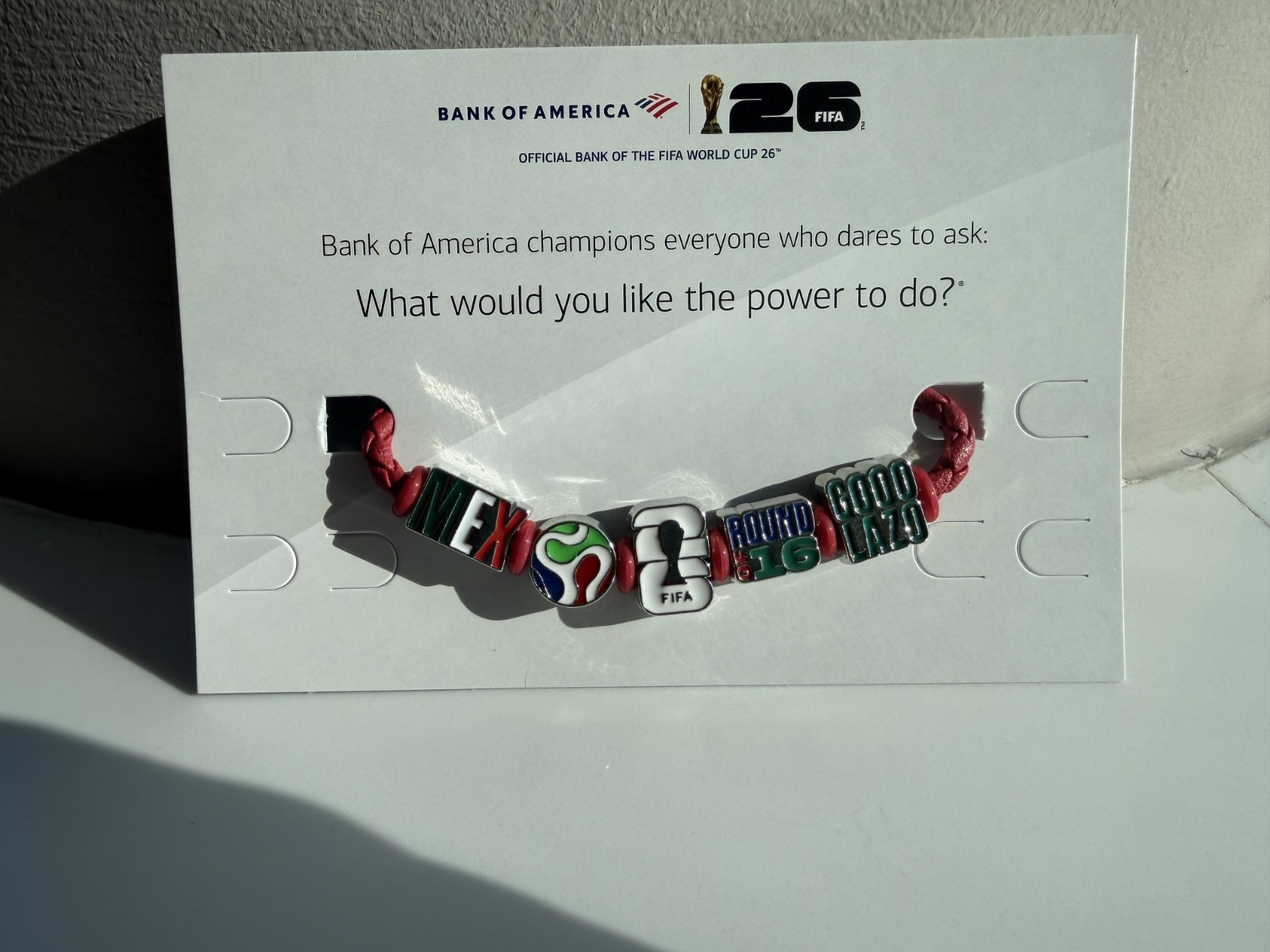 FIFA 2026 World Cup Bracelet Game Day Charms – Mexico Charm – Collectible