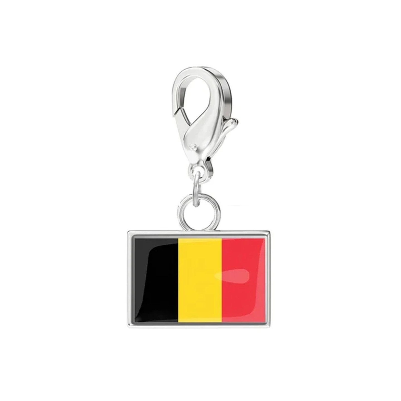 Recording Travel Memories Country Flag Charms Bracelet Stainless Steel Jewelry