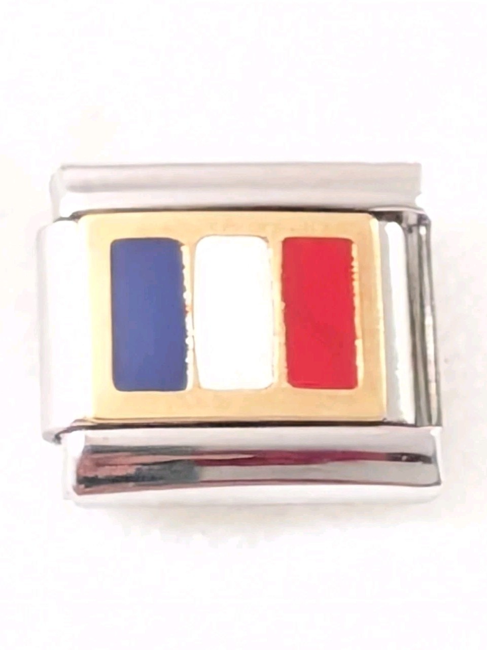 Authentic My Name France French Flag Italian Charm 9mm E196