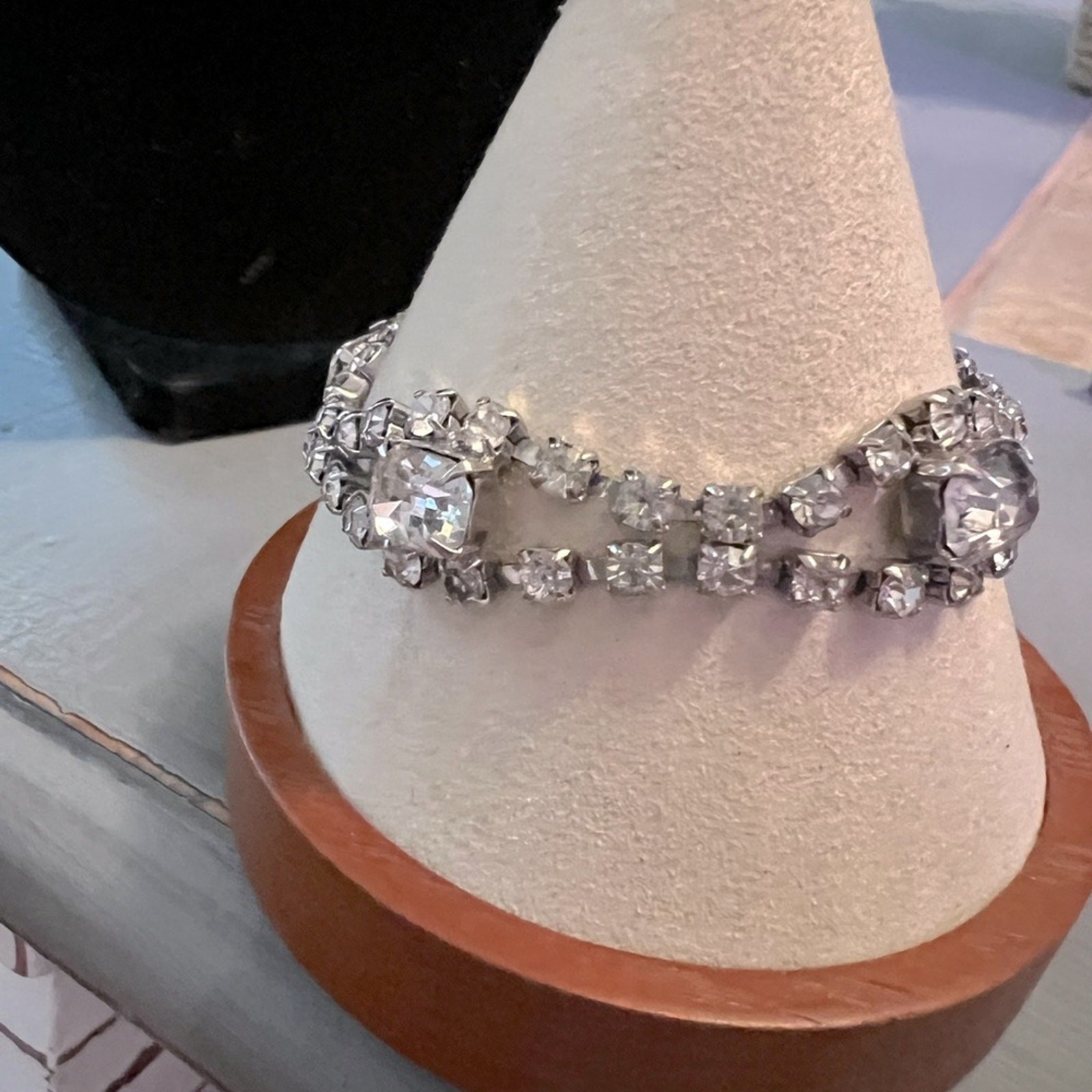 Silver Tone Bling Bracelet