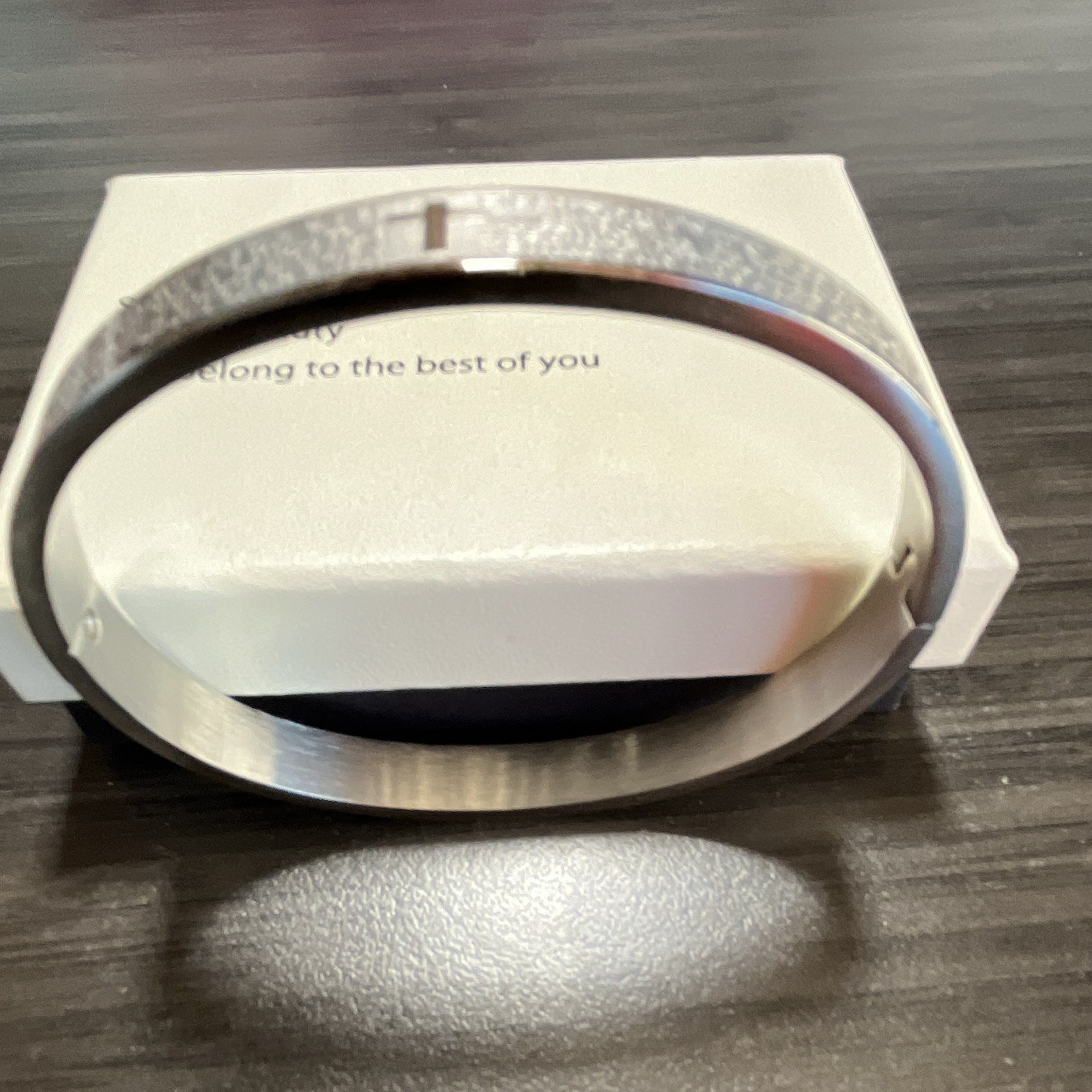Religious Cross Scripture Hinged Bangle