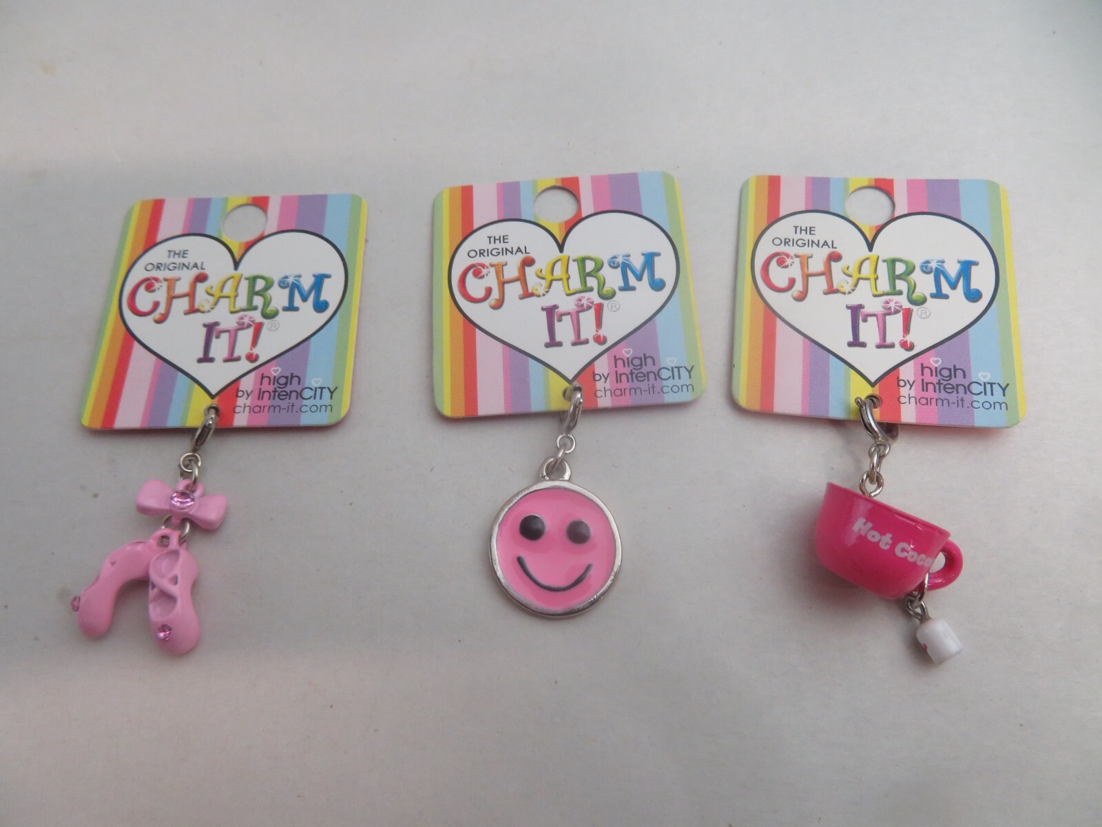 High Intencity CHARM IT! Bracelet Charms by High IntenCity LOT OF 3 S