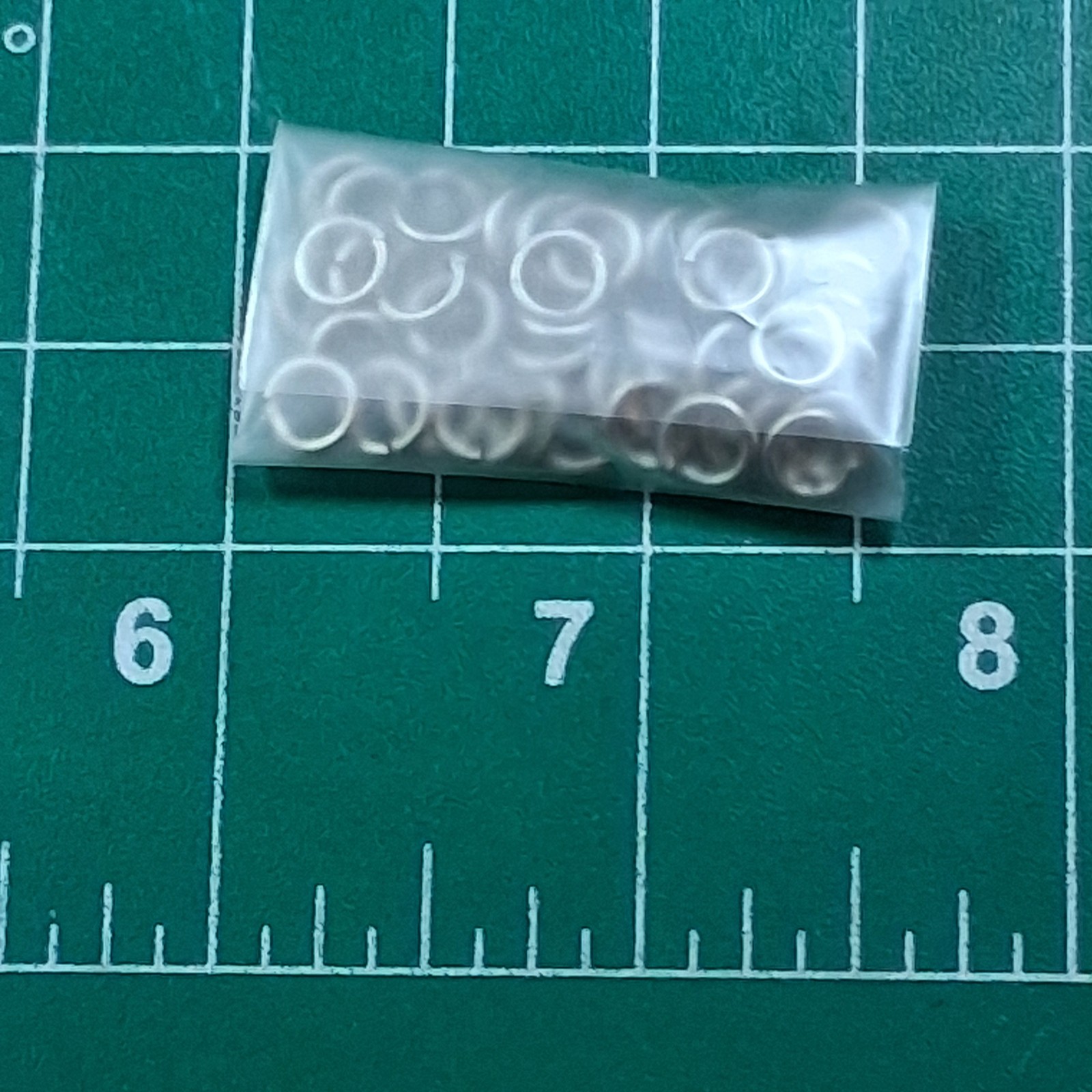 Lot of 50 Jewelry Making Charm Pendant Mounting Open Hoop Jump Rings