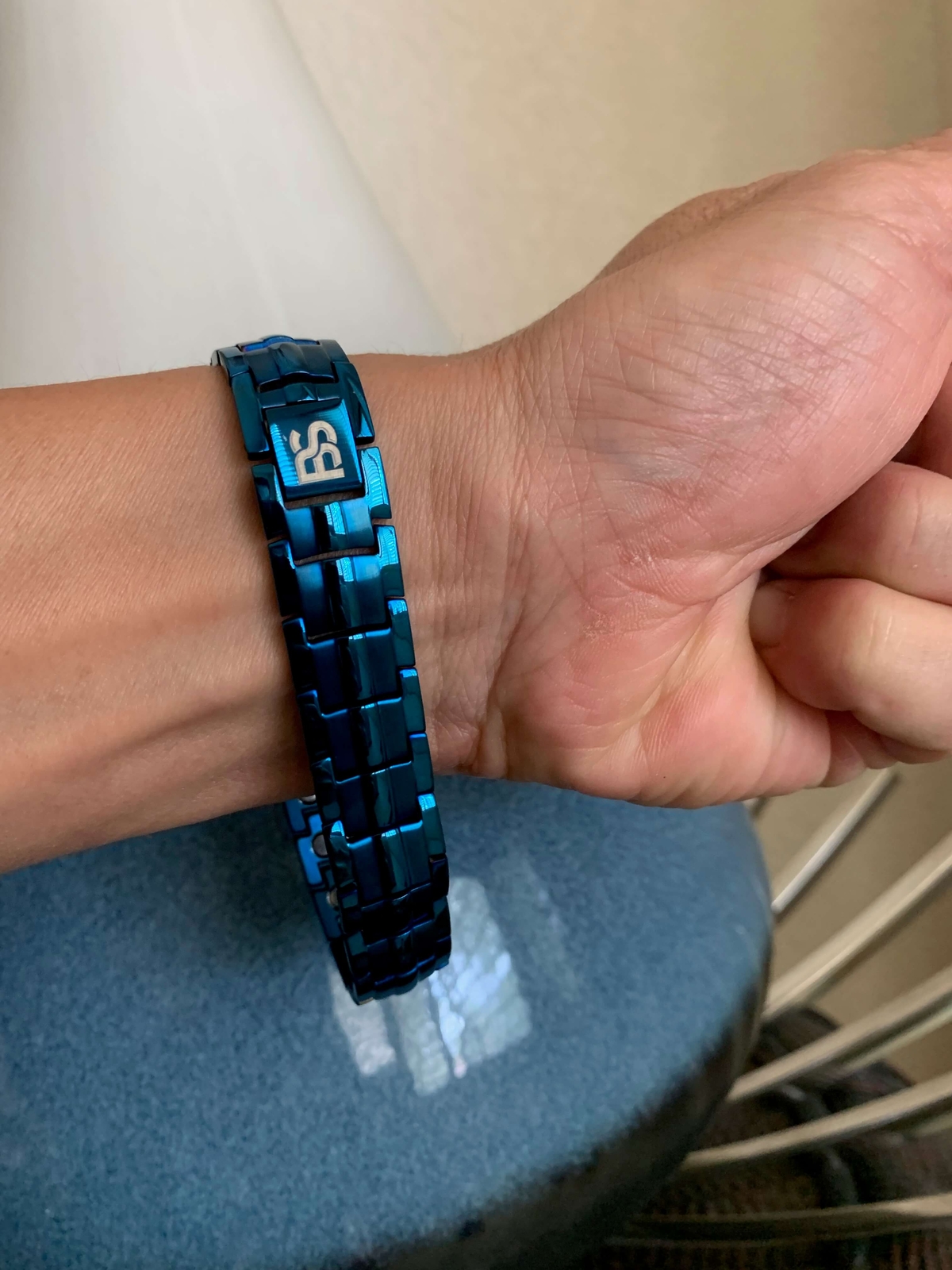 Beautiful Magnetic Bracelet 44 Magnets Restore Balance Energy Power Calm Joy Qi