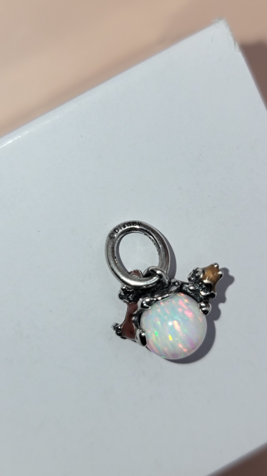 Pandora Disney Chip & Dale Bauble Dangle Charm 793532C01 w/ Box D35