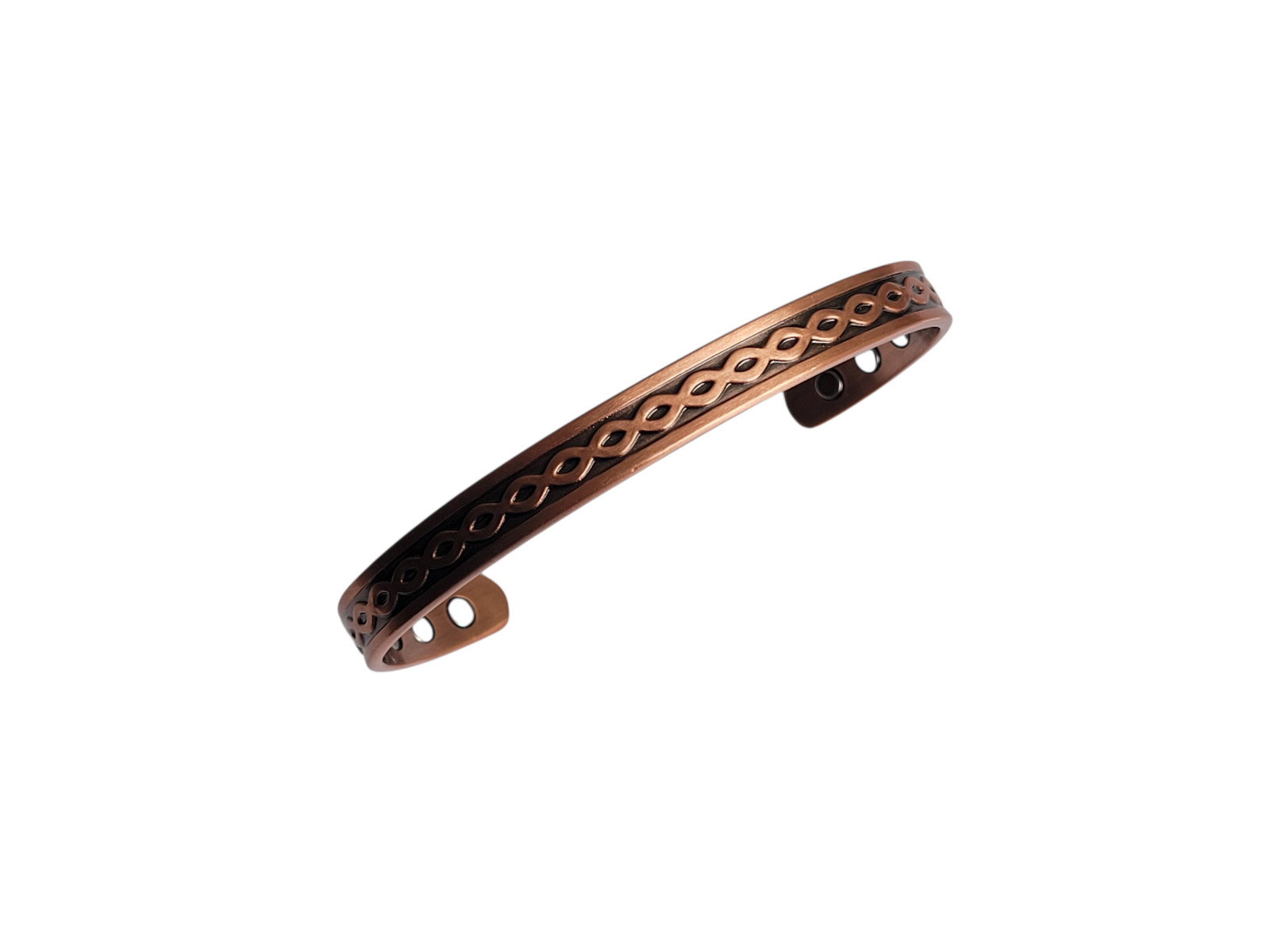 Pure Copper Magnetic Bracelet Arthritis Pain Therapy Men Women Cuff Infinity