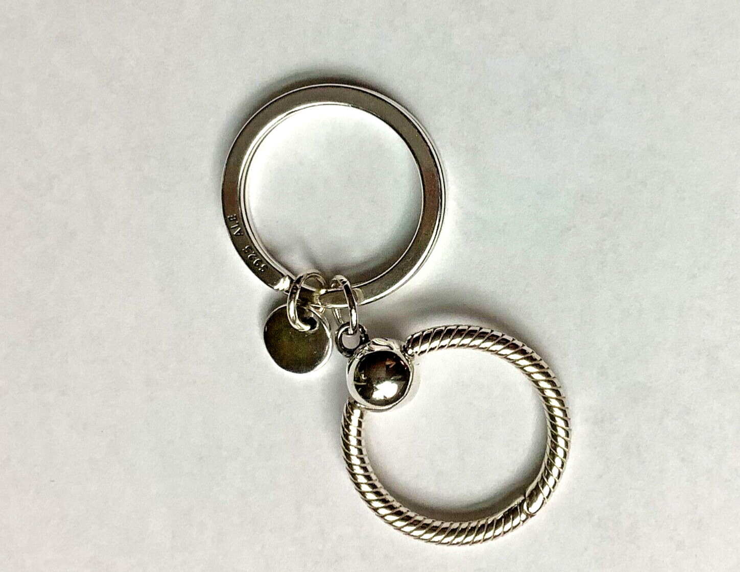 Authentic Pandora Moments Charm Key Ring Holder 399566C00