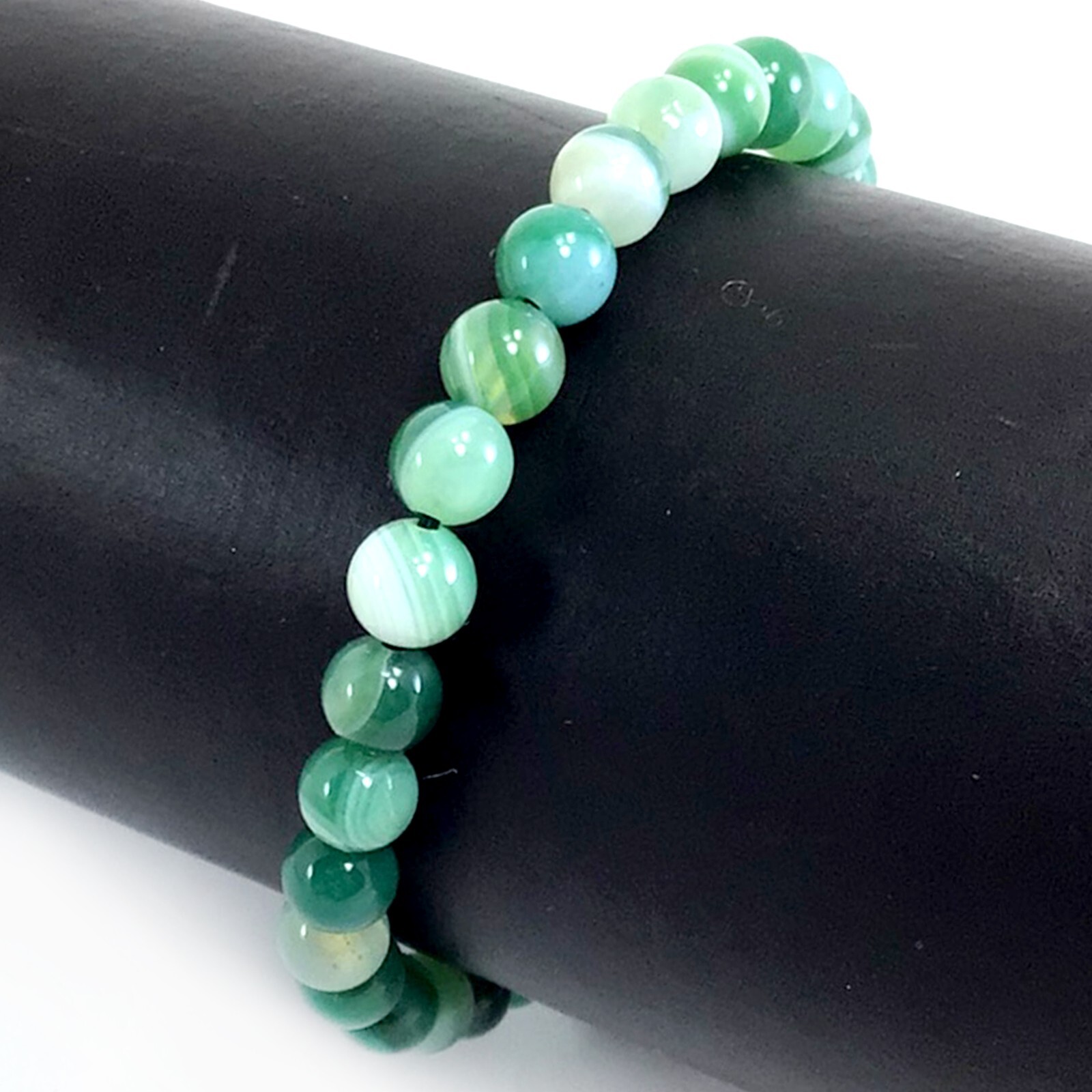 6MM Round Beaded Handmade Natural Gemstone Balance Stretch Bracelet Healing 7.5″