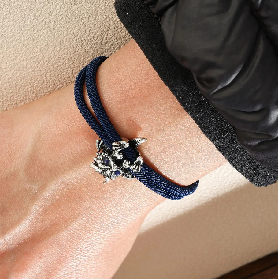 🐲Cute Silver Dragon Bracelet