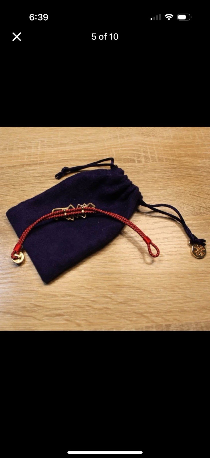 Tory Burch Parrot Bungee Bracelet