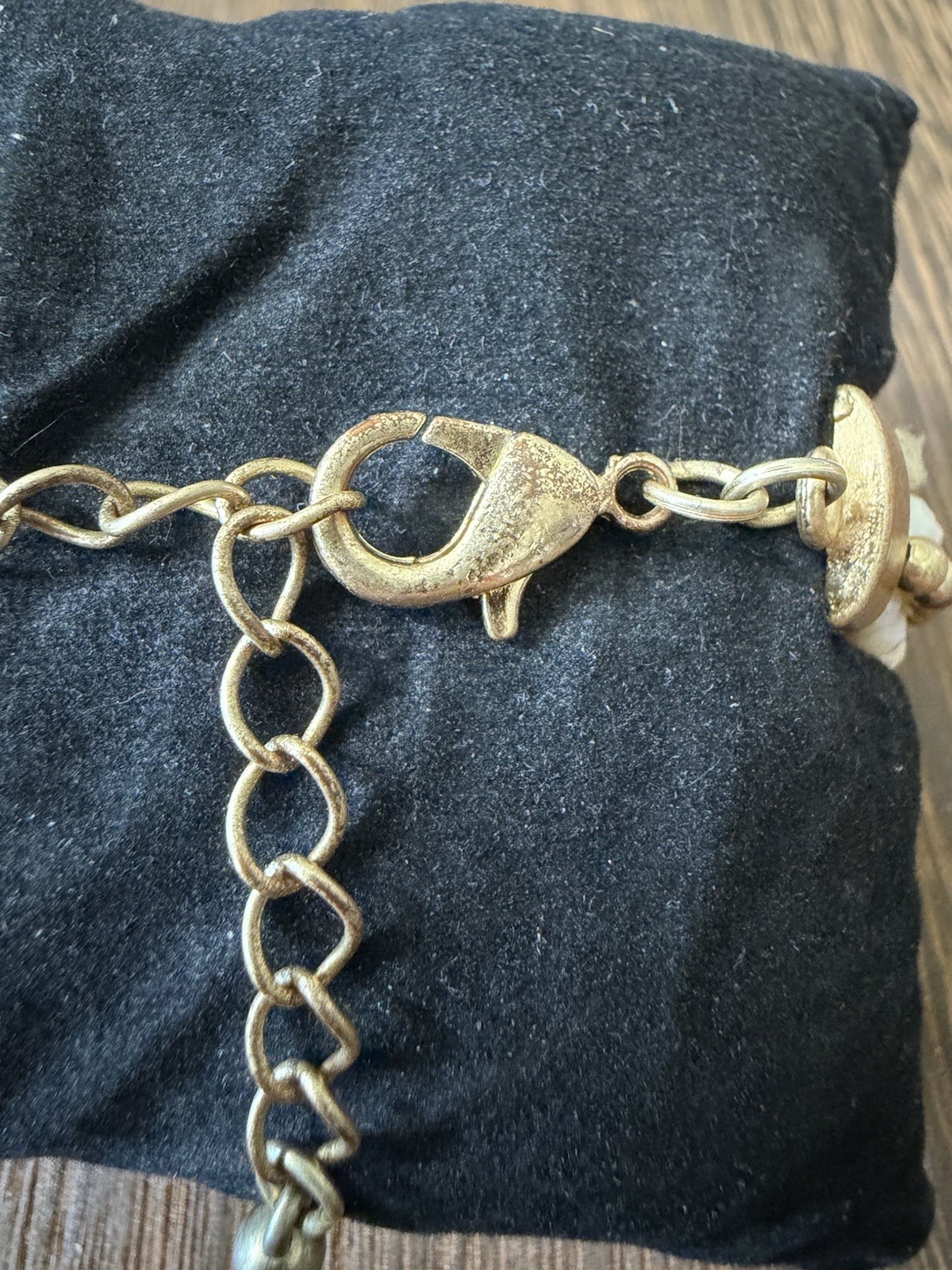 Multi Strand Beaded And Faux Suede Bracelet