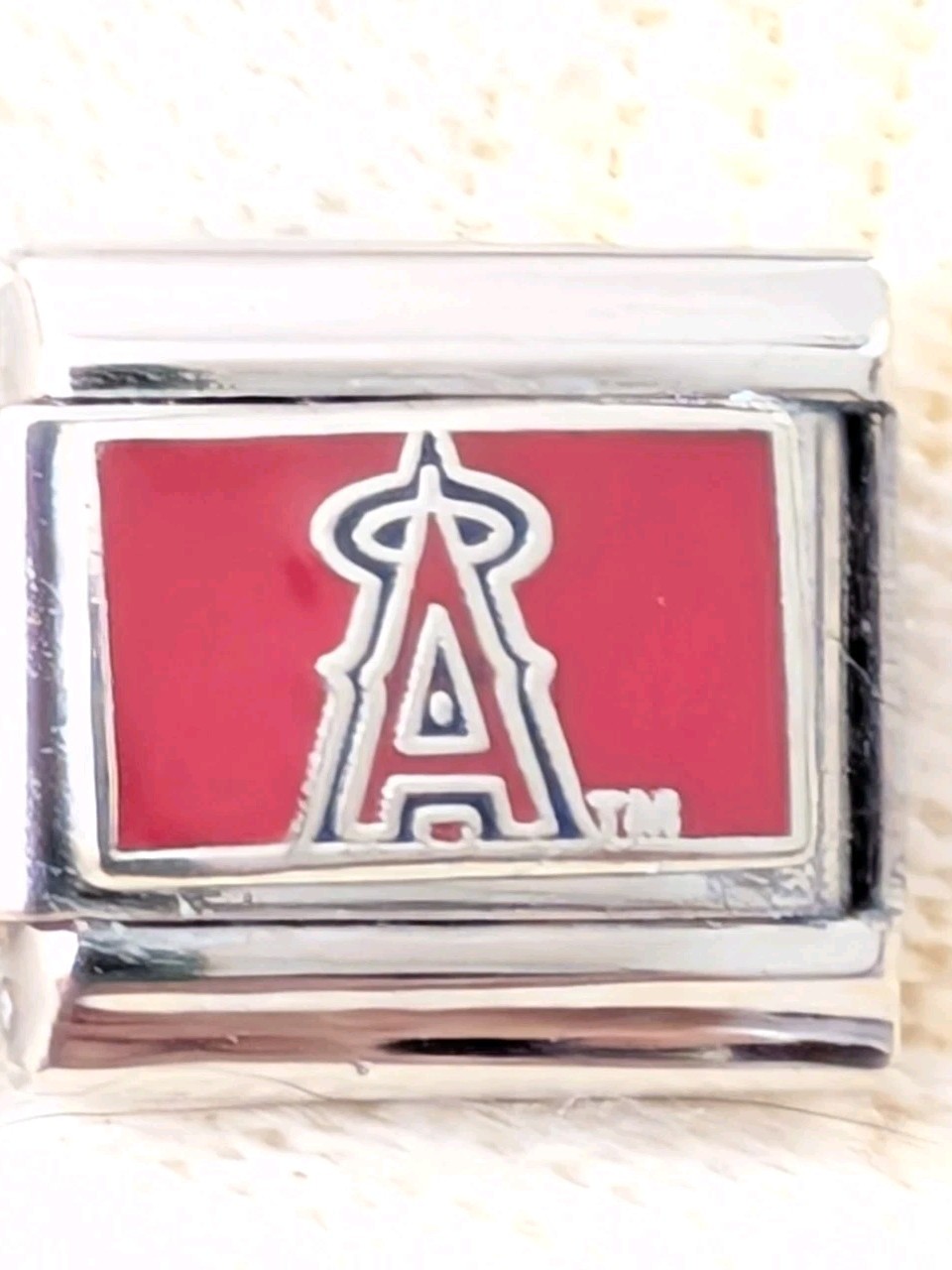 Peter David Licensed MLB Los Angeles Angels Italian Charm 9mm Link E189