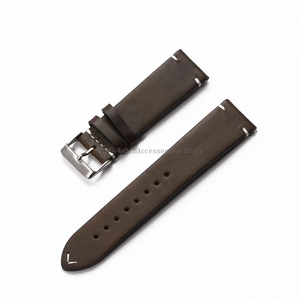 Vintage Leather Bracelet Oil Wax Strap Business Stitching Band Jewelry