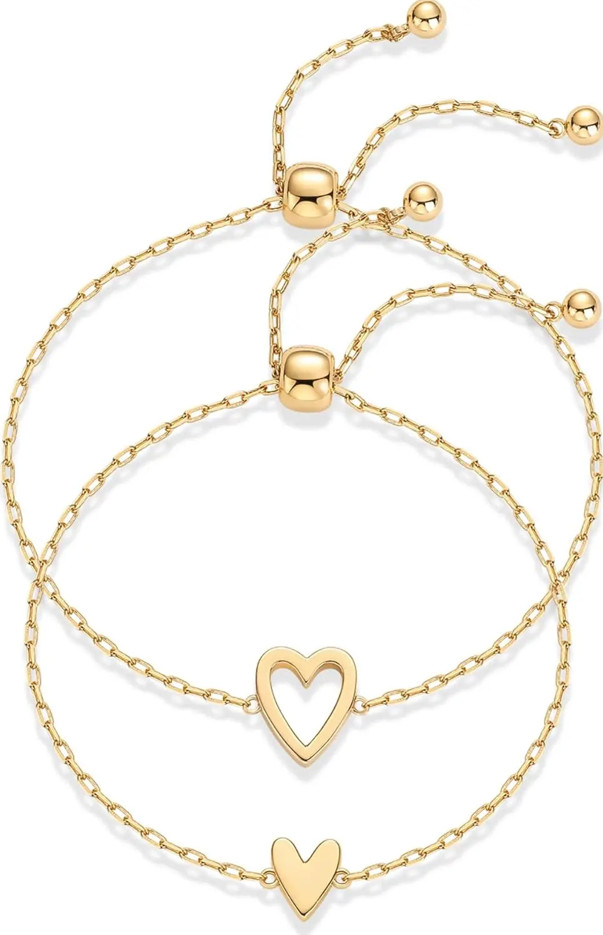 Matching Hearts Bracelet
