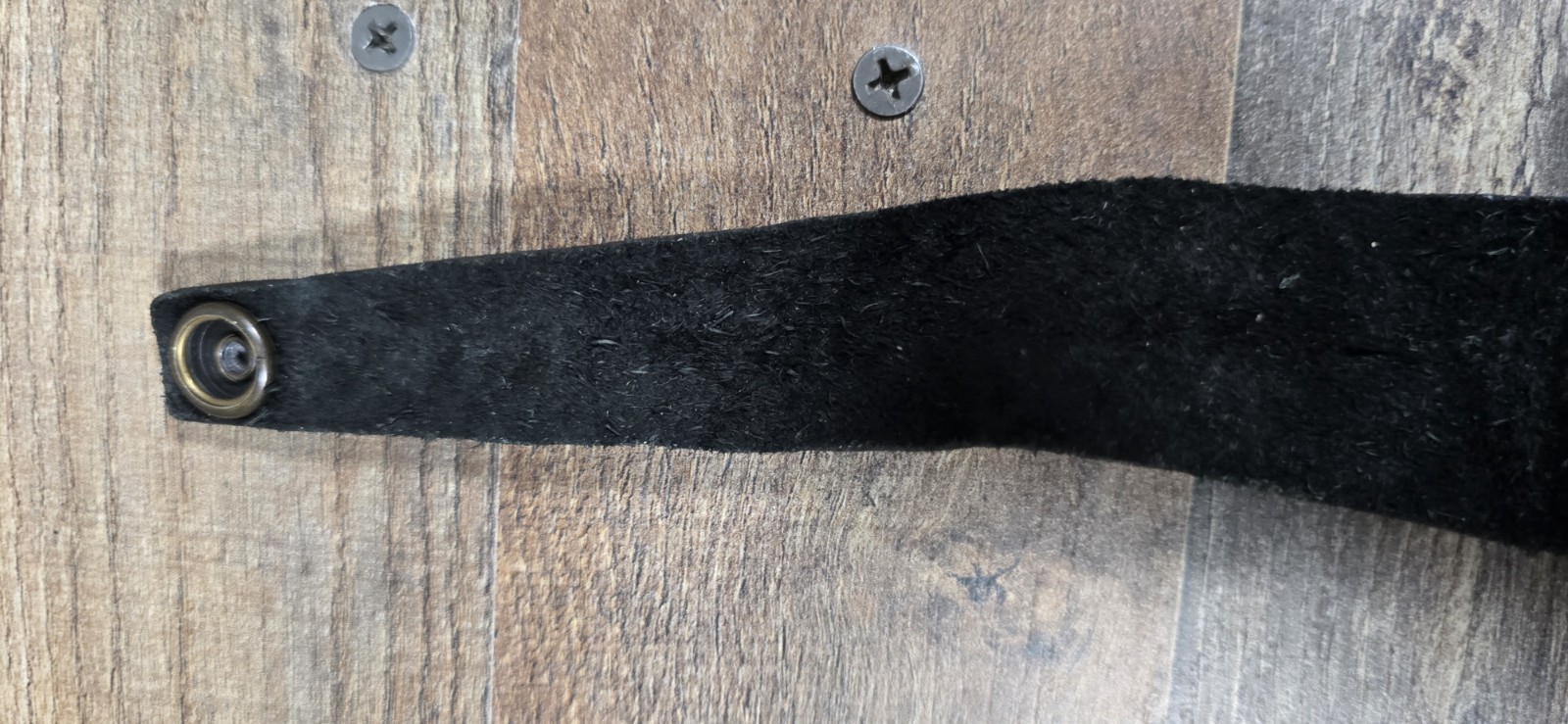 The Rowdy Cowgirl Leather Bracelet Gunslinger Cuff Black Studded Pre Owned