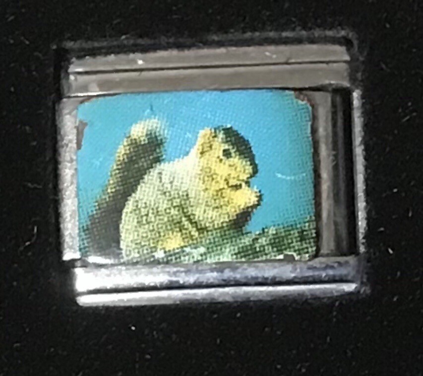 Squirrel Wholesale Italian Charm Enamel Link 9MM K55
