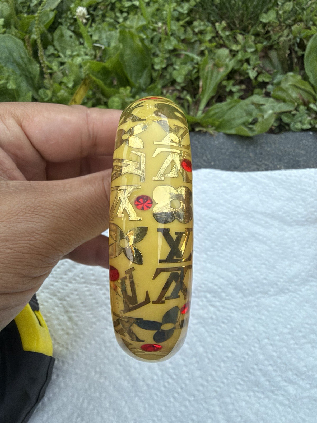 Louis Vuitton Yellow Bangle