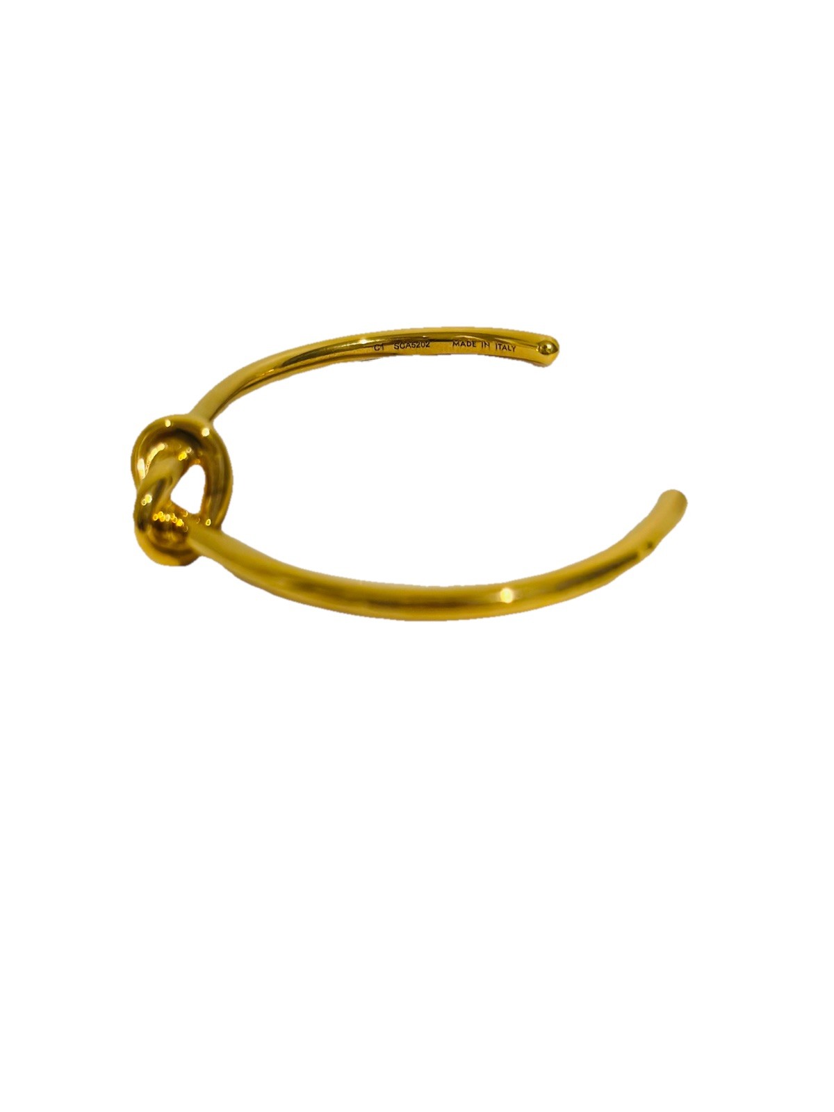 Celine Knot Extra-Thin Bracelet Bangle- Authentic Excellent Condition