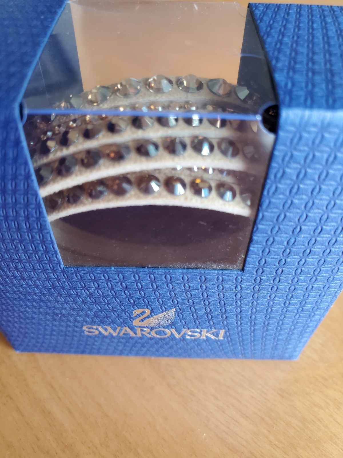 Swarovski Slake Nude Tone Bracelet Brand New In Box. Never Used.