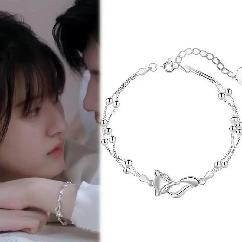 TV Series Hidden Love Zhao Lusi Cosplay Bracelet Can’t Hide Secretly Unisex Fox
