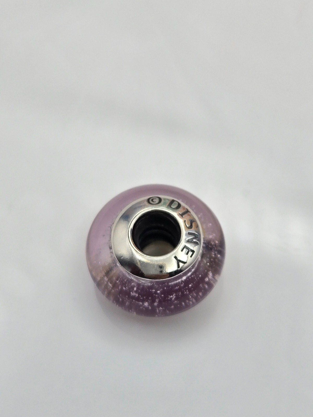 Authentic Pandora Disney Rapunzel’s Signature Purple Color Murano Moment Charm