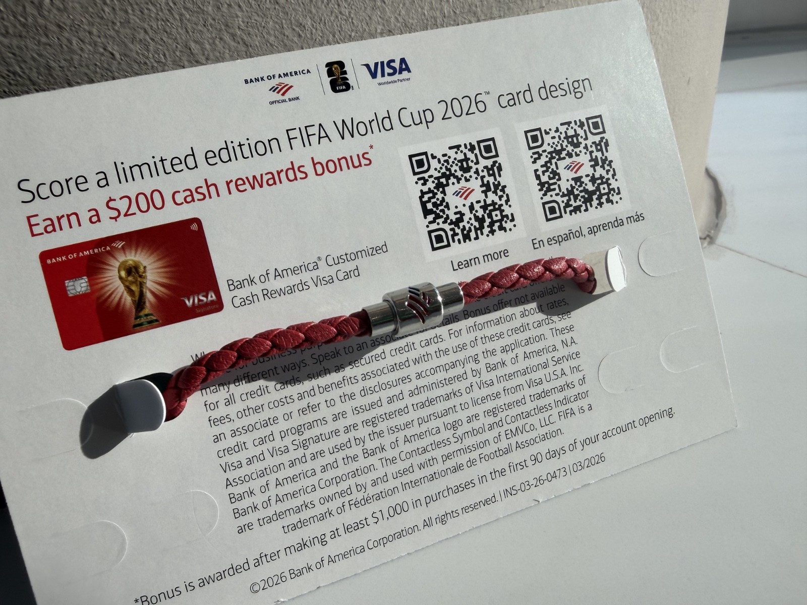 FIFA 2026 World Cup Bracelet Game Day Charms – JORDAN – Collectible